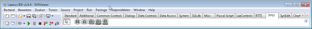 Lazarus IDE, tab SVG2